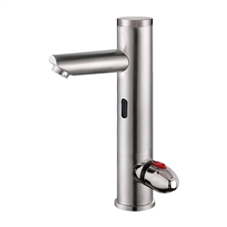 Commercial Temperature Control Automatic Sensor Faucet with Built-In Mixing Valve